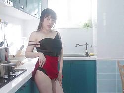 Cheating with a Hot Asian stepmother a young bitch teaches her stepson how to fuck